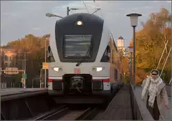 Ein neues Gesicht zum Bodensee: Der frisch getaufte Kiss-IC 4110 111 