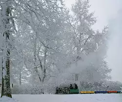 Die Kleineisenbahn auf dem Gurten: Diese 1960 eröffnete Bahn gehört zu den ältesten solchen Bahnen in der Schweiz.