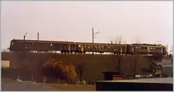Für den schwachen Regionalzugverkehr Biel/Bienne - Grenchen Nord wurde unter anderem auch dieser Pendelzug mit RBe 4/4, B und BDt eingesetzt.