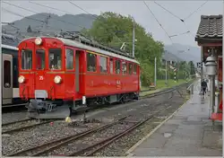 Les chemins de fer disparus - Die verschwundenen Bahnen (RhB Bellinzona -Mesoco 1907 - 2016) - wenn auch der RhB Bernina Bahn ABe 4/4 I 35 wohl nie im Misox im Einsatz war, erinnert der RhB Bernina