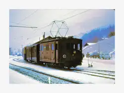 Anl�sslich der Ablieferung der Triebwagen der Berner Oberland Bahn BOB ABeh4/4 I 304-310 wurde die bisherige Dachrutenkupplung f�r Licht und Heizung ersetzt durch Kupplungsschl�uche.