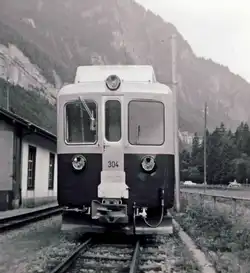Ganze 61 Jahre sind vergangen, seit BOB Triebwagen ABeh4/4 304 neu abgeliefert wurde.