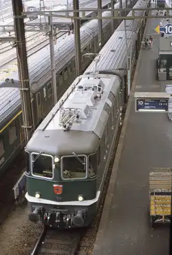 BoBo-Lokomotiven: Re4/4 II 11343 ist erst 11 Tage alt (�bernommen 9.Juni 1983).